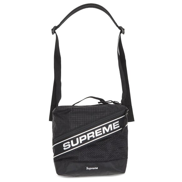 Supreme FW23 3D Logo Shoulder Bag Black - Picture 1 of 3